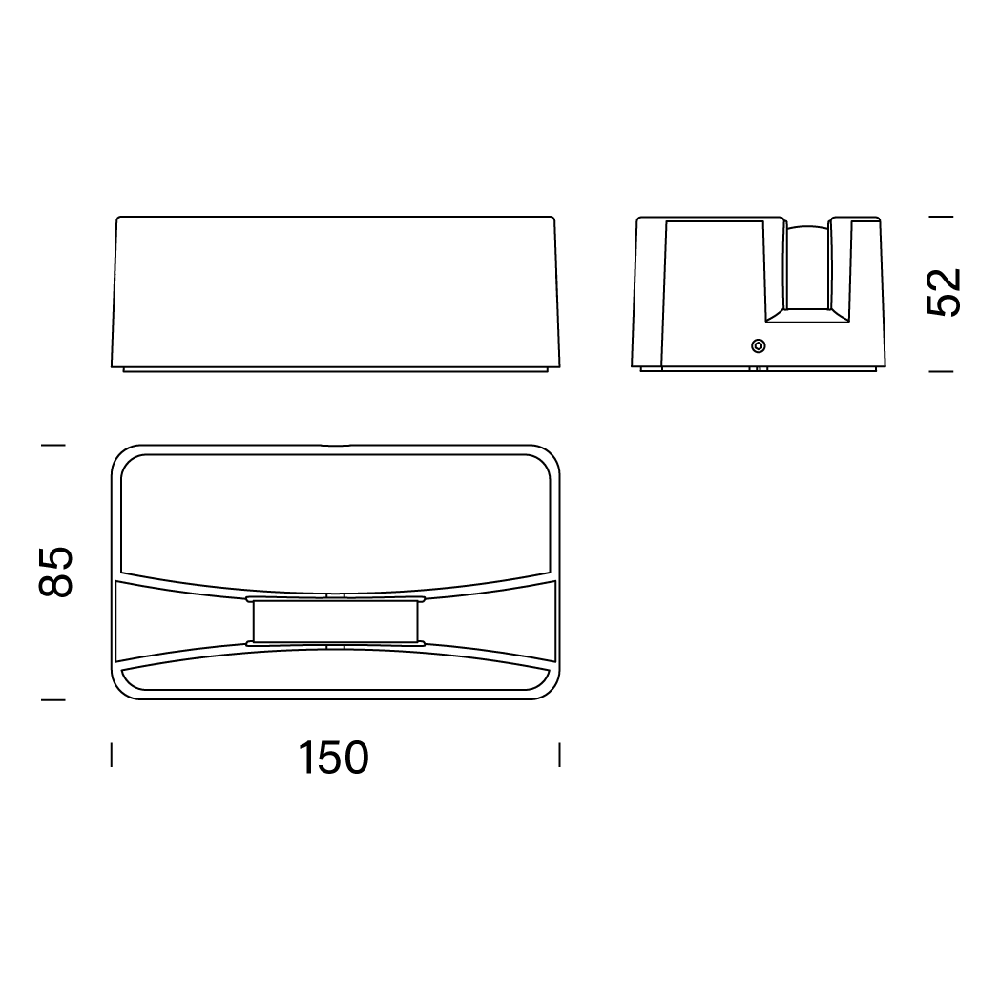 Уличное бра Platek SILLABARY — фото 6