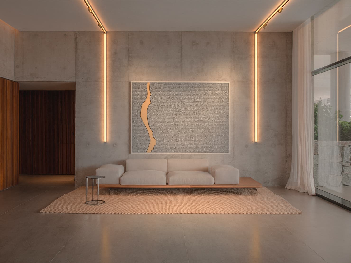 Flos Professional The Glowing Track Surface + Wall PSU Flos