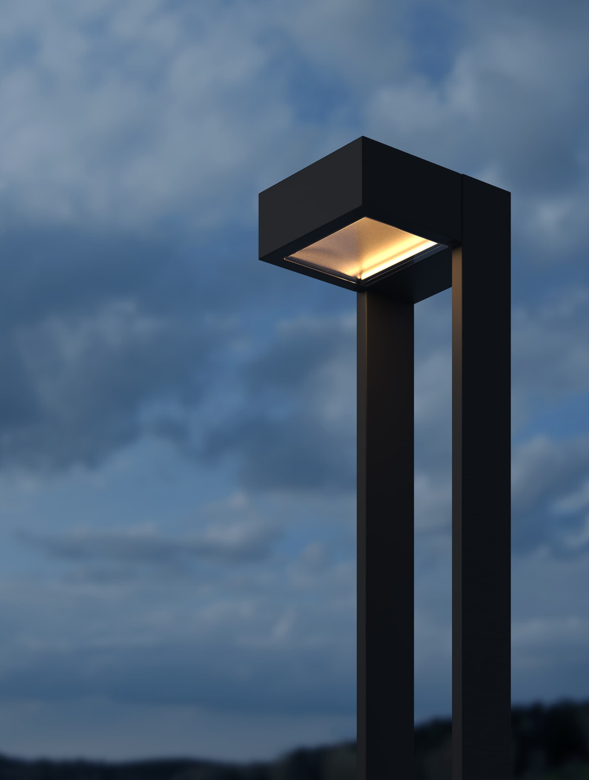 Flos Professional Mile Bollard 2 Mono Flos