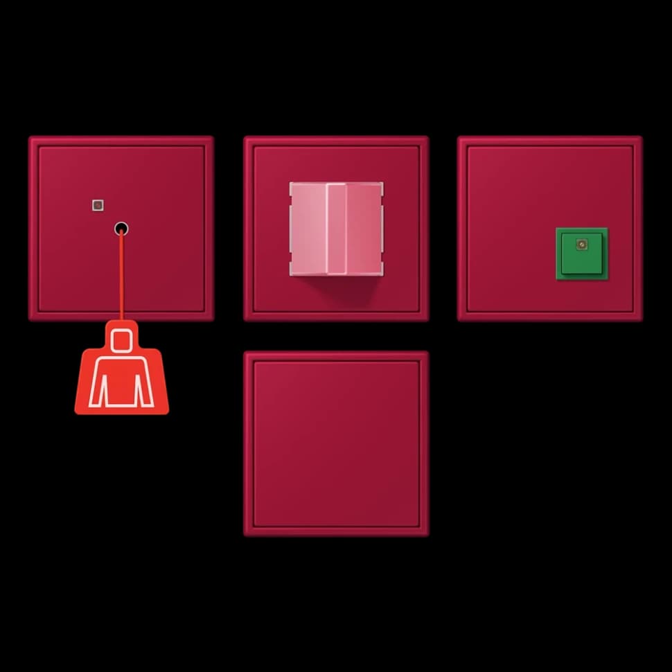 Jung Комплект системы экстренного вызова, LC32100, NRSLC0834229 NRSLC0834229 JUNG