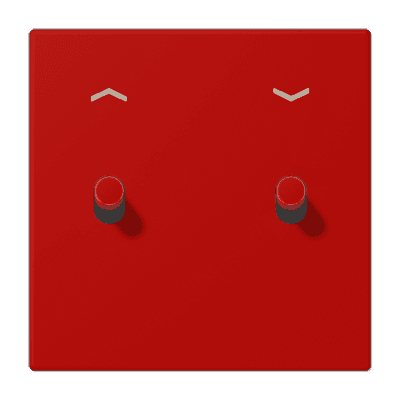 Накладка 2 тумблерами, с символами стрелок, Jung LC12-5PR0227 JUNG