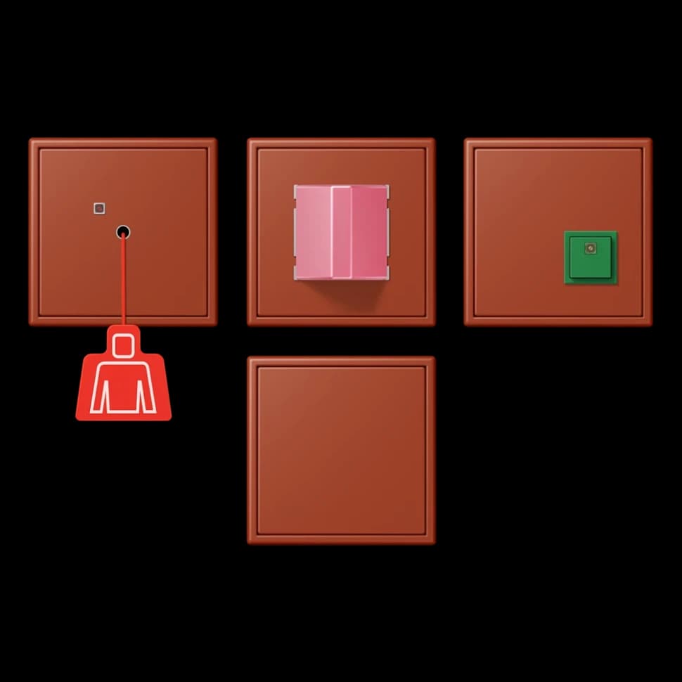 Jung Комплект системы экстренного вызова, LC32110, NRSLC0834232 NRSLC0834232 JUNG