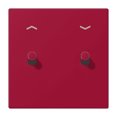 Накладка 2 тумблерами, с символами стрелок, Jung LC12-5PR0229 JUNG