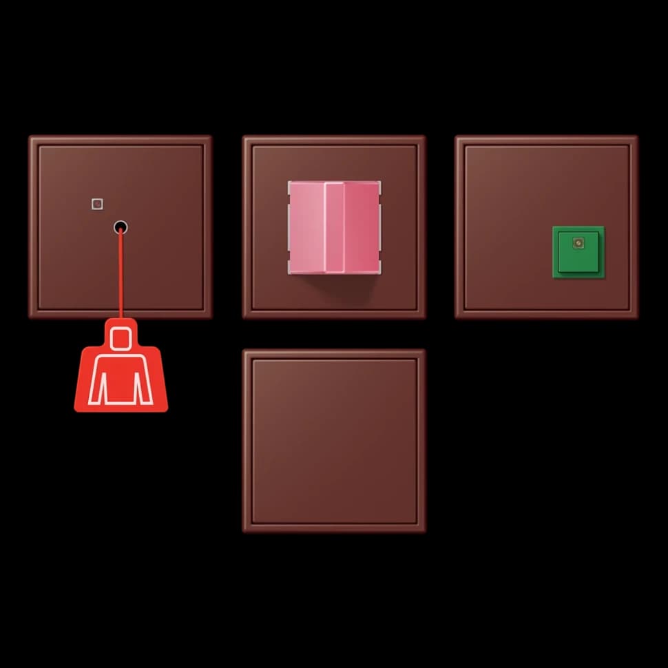 Jung Комплект системы экстренного вызова, LC32120, NRSLC0834235 NRSLC0834235 JUNG