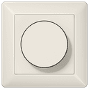 Jung Светорегулятор, AS 500, цвет Слоновая кость AS500-008