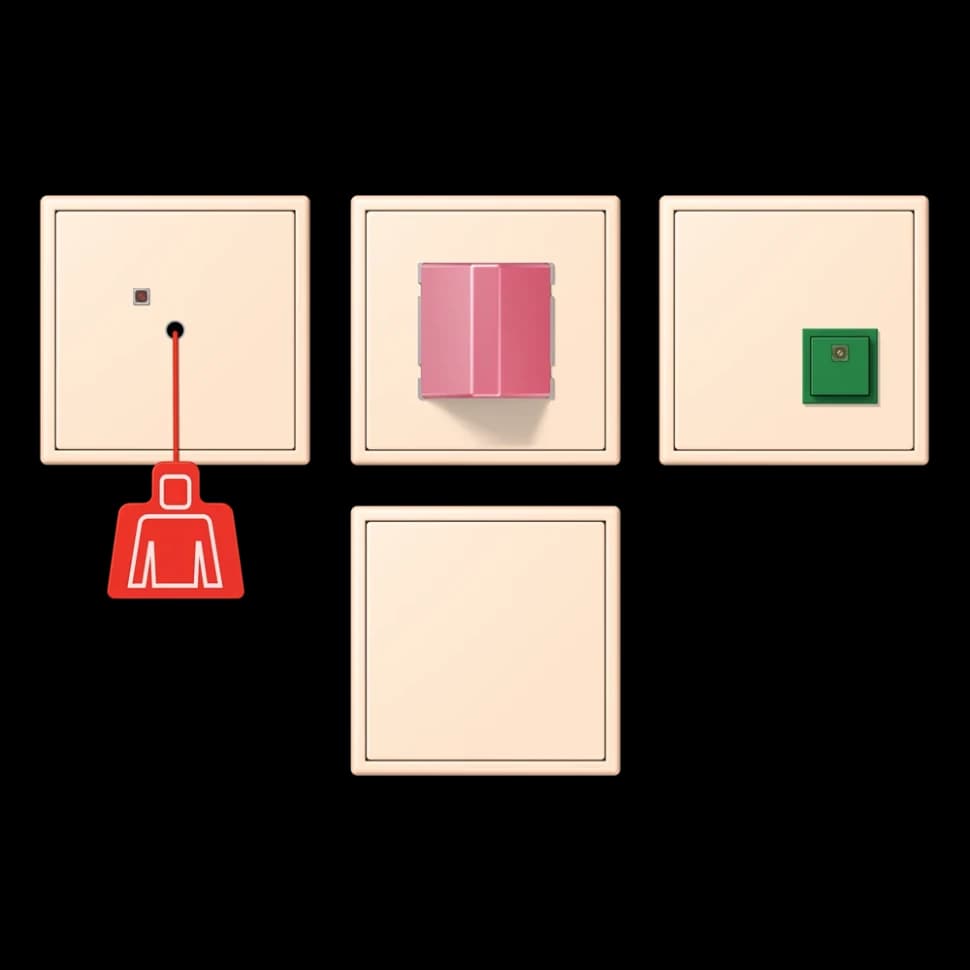 Jung Комплект системы экстренного вызова, LC32123, NRSLC0834238 NRSLC0834238 JUNG