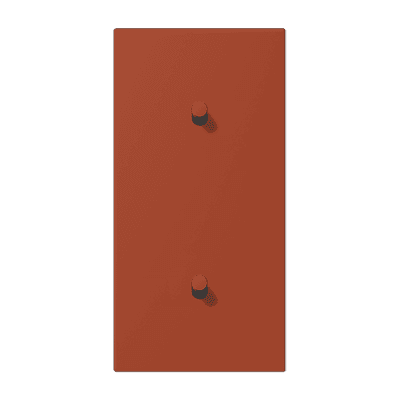 Накладка с 2 х 1 тумблерами, вертик., Jung LC12-20R0232 JUNG