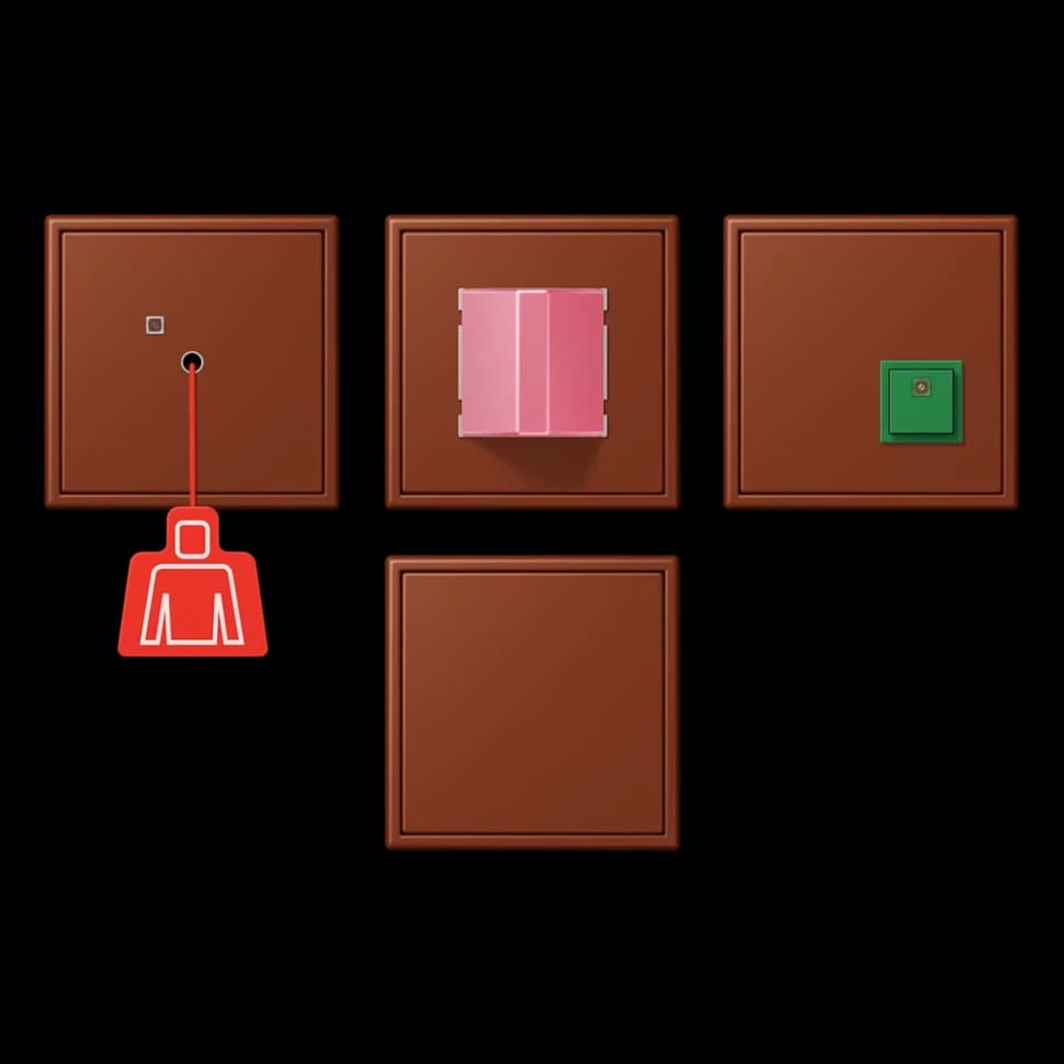 Jung Комплект системы экстренного вызова, LC4320D, NRSLC0834247 NRSLC0834247 JUNG