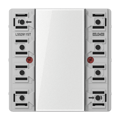 Кнопочный модуль F50 универсальный, 1 группа, в комплекте с LS50NA; LS990 LS52911ST JUNG