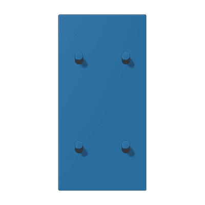 Накладка с 2 х 2 тумблерами, вертик., Jung LC12-25R0211 JUNG