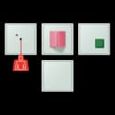 Jung Комплект системы экстренного вызова, LC32034, NRSLC0834215 NRSLC0834215