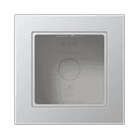 Jung Рамка для накладного монтажа, 1 пост, цвет алюминий, A CUBE, A5581BFAAL A5581BFAAL