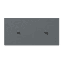 Накладка с 2 х 1 тумблерами, горизонт., Jung LC12-200R0202