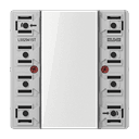 Кнопочный модуль F50 универсальный, 4 группы, в комплекте с LS50NA; LS990 LS52941ST