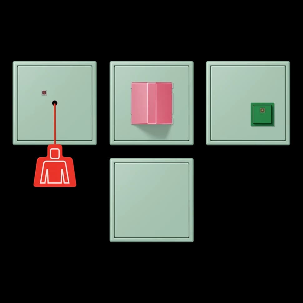 Jung Комплект системы экстренного вызова, LC32041, NRSLC0834217 NRSLC0834217 JUNG