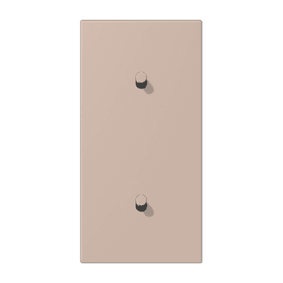 Накладка с 2 х 1 тумблерами, вертик., Jung LC12-20R0240 JUNG