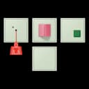 Jung Комплект системы экстренного вызова, LC32042, NRSLC0834218 NRSLC0834218