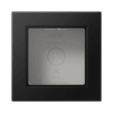 Jung Рамка для накладного монтажа, 1 пост, цвет матовый черный, A CUBE, A5581BFASWM A5581BFASWM