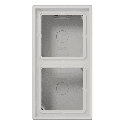 коробка для накладного монтажа с рамкой LS, Jung LS582ALG JUNG