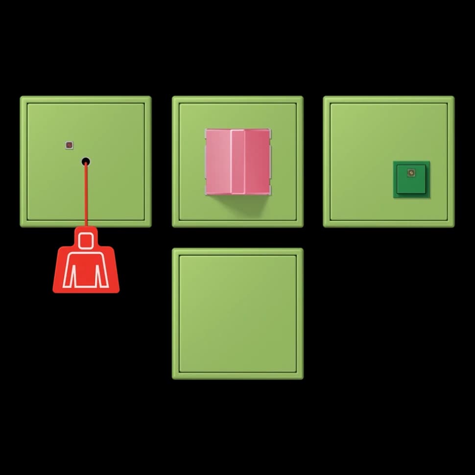 Jung Комплект системы экстренного вызова, LC32051, NRSLC0834220 NRSLC0834220 JUNG