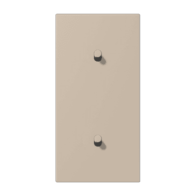 Накладка с 2 х 1 тумблерами, вертик., Jung LC12-20R0243 JUNG