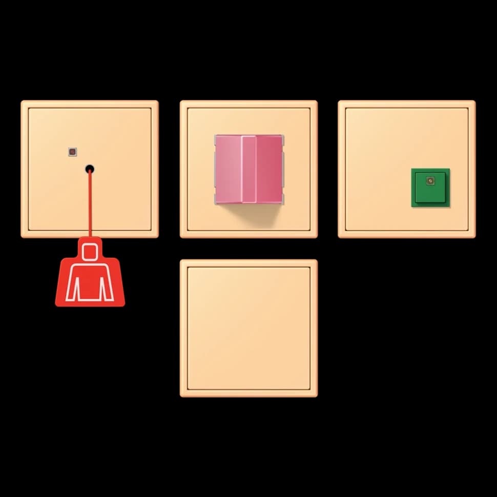 Jung Комплект системы экстренного вызова, LC4320P, NRSLC0834258 NRSLC0834258 JUNG