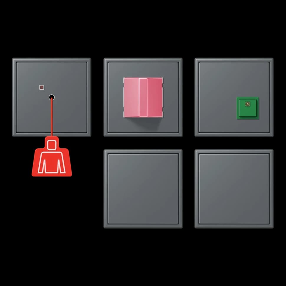 Jung Комплект системы экстренного вызова с источником бесперебойного питания, LC32010, NRSLC0834-2202 NRSLC0834-2202 JUNG