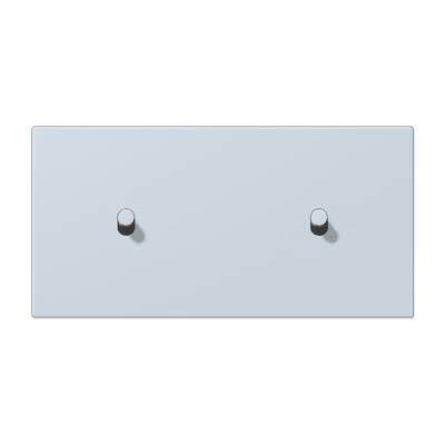 Накладка с 2 х 1 тумблерами, горизонт., Jung LC12-200R0209 JUNG