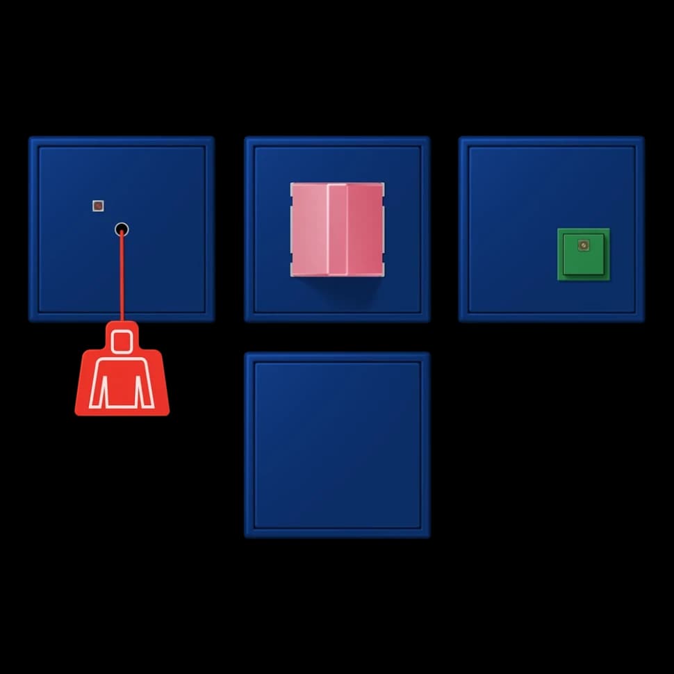 Jung Комплект системы экстренного вызова, LC4320T, NRSLC0834261 NRSLC0834261 JUNG