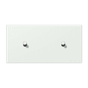 Накладка с 2 х 1 тумблерами, горизонт., Jung LC12-200R0210