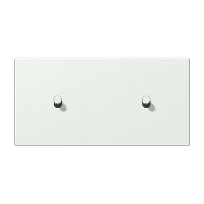 Накладка с 2 х 1 тумблерами, горизонт., Jung LC12-200R0210 JUNG