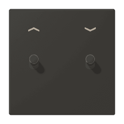 Накладка 2 тумблерами, с символами стрелок, Jung LC12-5PR0259 JUNG