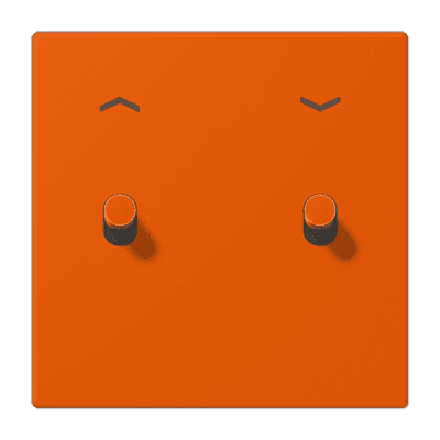 Накладка 2 тумблерами, с символами стрелок, Jung LC12-5PR0260 JUNG