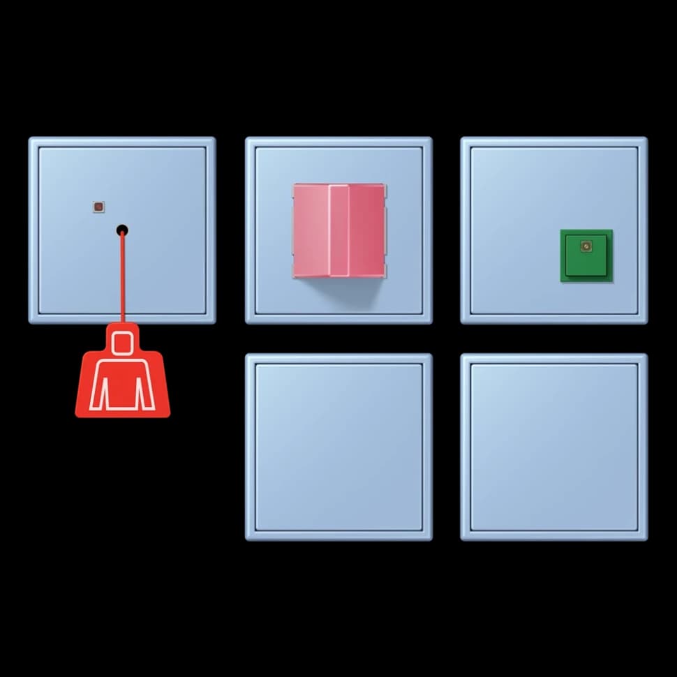 Jung Комплект системы экстренного вызова с источником бесперебойного питания, LC32021, NRSLC0834-2207 NRSLC0834-2207 JUNG