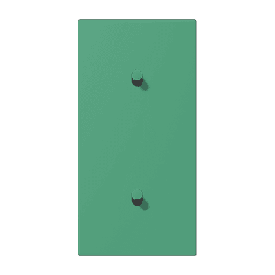 Накладка с 2 х 1 тумблерами, вертик., Jung LC12-20R0250 JUNG