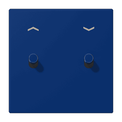 Накладка 2 тумблерами, с символами стрелок, Jung LC12-5PR0261 JUNG