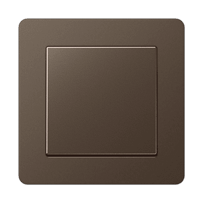 Jung A-Flow Выключатель 1-клавишный, цвет мокко A-A-flow11 JUNG