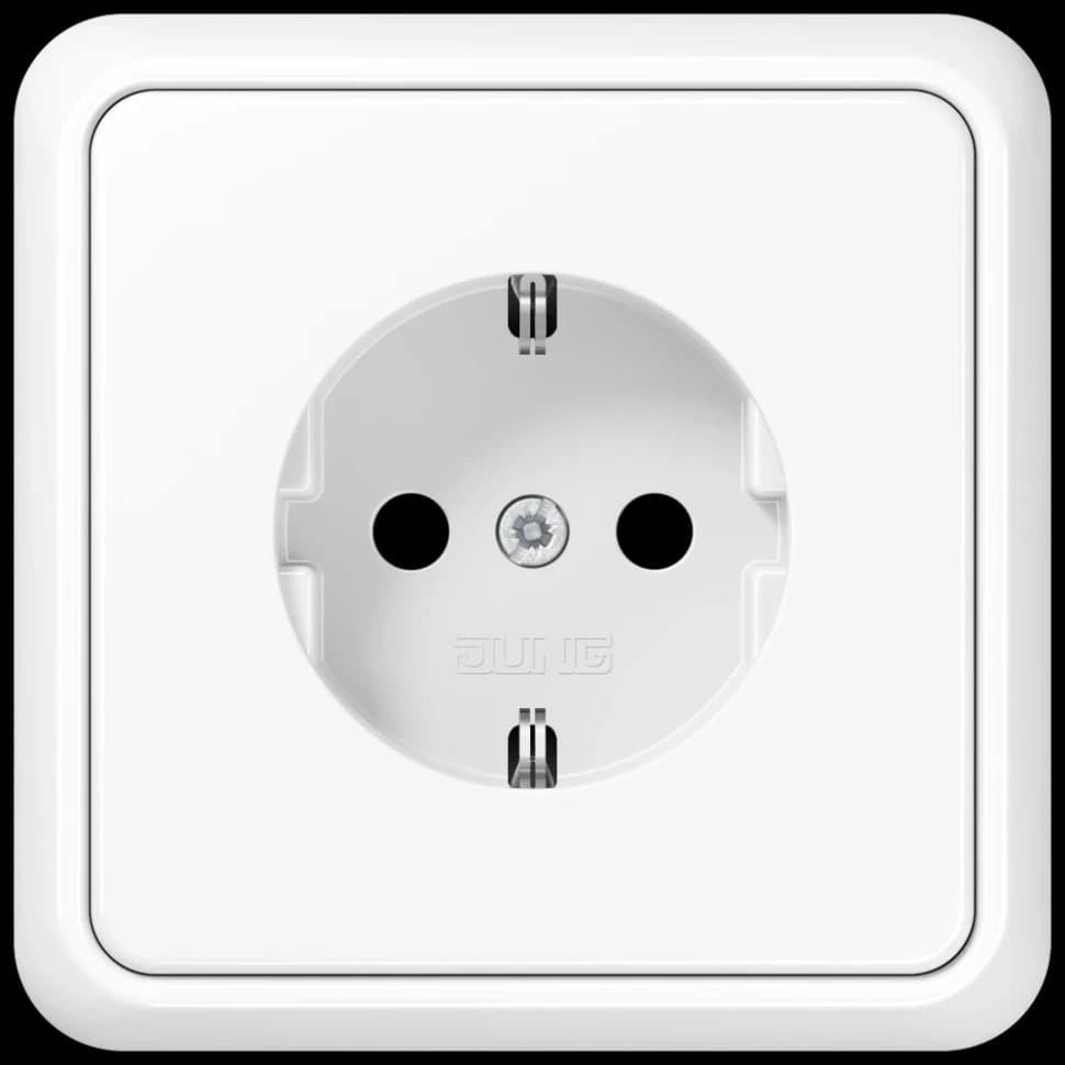 Jung SCHUKO® розетка, 51520WW 51520WW JUNG