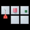 Jung Комплект системы экстренного вызова с источником бесперебойного питания, LC32023, NRSLC0834-2209 NRSLC0834-2209