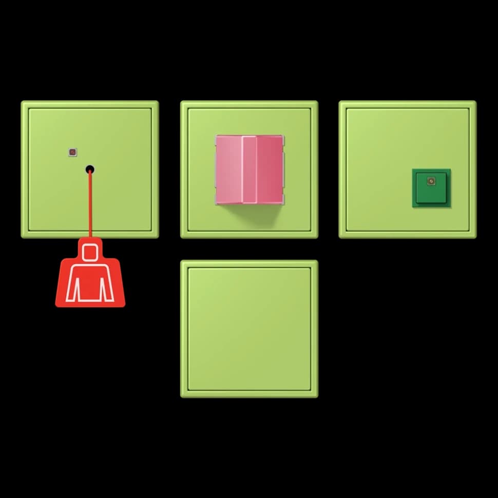 Jung Комплект системы экстренного вызова, LC32052, NRSLC0834221 NRSLC0834221 JUNG