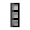 Jung Рамка для накладного монтажа, 3 пост, цвет черный, A CUBE, A5583BFASW A5583BFASW