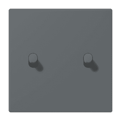 Накладка 2 тумблерами, Jung LC12-5R0202 JUNG