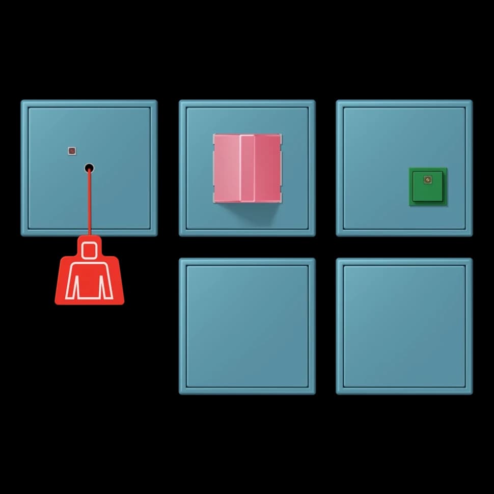 Jung Комплект системы экстренного вызова с источником бесперебойного питания, LC32031, NRSLC0834-2212 NRSLC0834-2212 JUNG