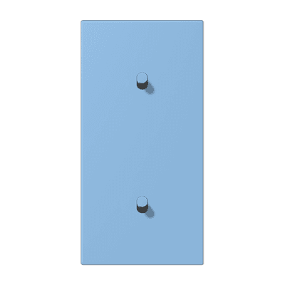 Накладка с 2 х 1 тумблерами, вертик., Jung LC12-20R0256 JUNG