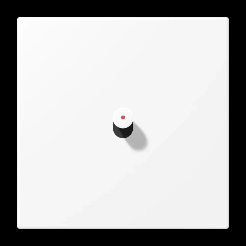 Jung Центральная плата, 1 пост, 1 тумблер, цилиндр c окошком;, AL12-0KOWWMK07 AL12-0KOWWMK07 JUNG