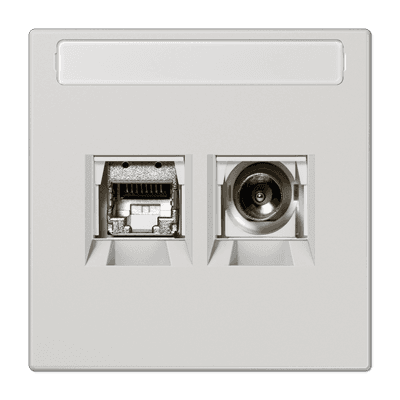 Smart TV розетка, Jung MMDLS4521LG JUNG