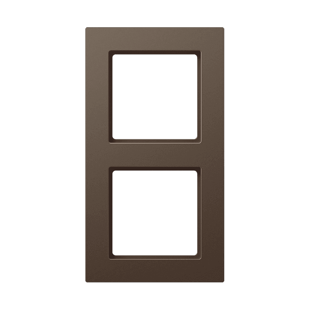 Jung A550 - Рамка 2-ая, цвет Мокко A5582BFMO