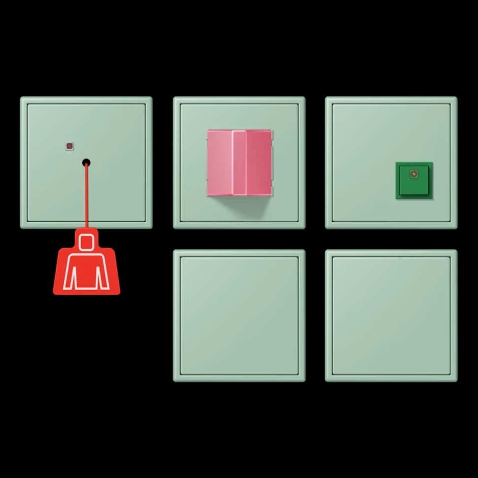 Jung Комплект системы экстренного вызова с источником бесперебойного питания, LC32041, NRSLC0834-2217 NRSLC0834-2217 JUNG