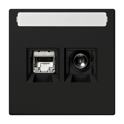 Smart TV розетка, Jung MMDLS4521SWM JUNG