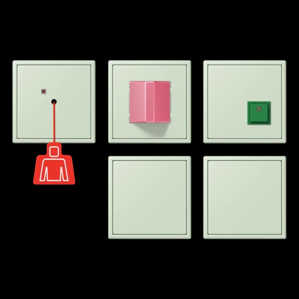 Jung Комплект системы экстренного вызова с источником бесперебойного питания, LC32042, NRSLC0834-2218 NRSLC0834-2218 JUNG